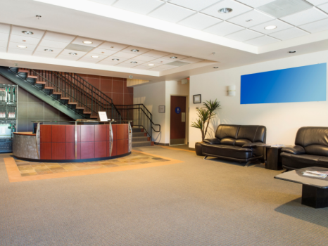 Lobby or Reception of company building